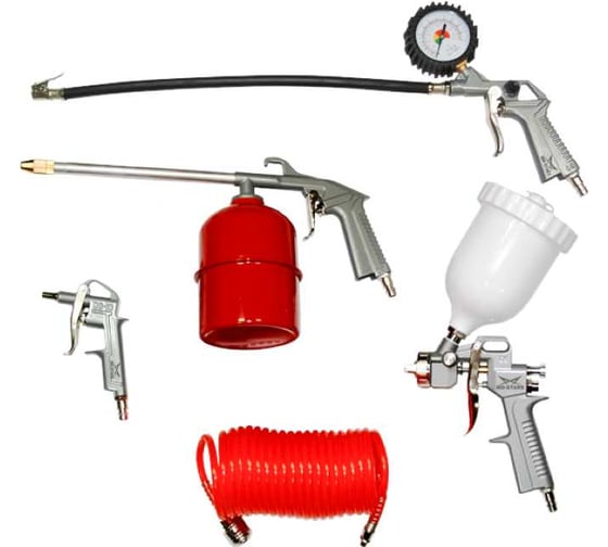 Краскораспылитель MD-STARS с верхним пластиковым бачком (соп.1,8) W-2000A2-GP1,8