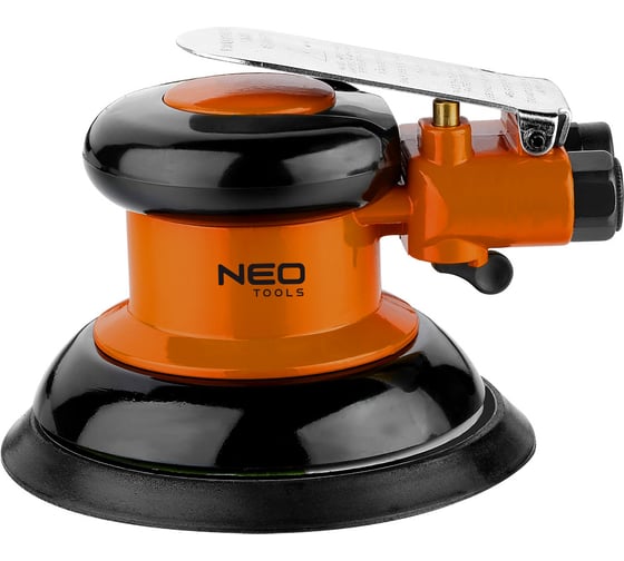 Шлифовальная эксцентриковая пневматическая машина NEO Tools 150 мм, 10 000 об/мин 14-020 1