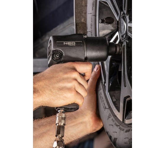 Пневматический ударный гайковерт NEO Tools 1/2", 680 Нм 14-500
