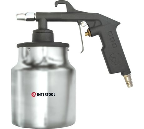 Пескоструйный пневматический пистолет с бачком INTERTOOL PT-0705