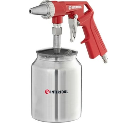 Пескоструйный пневматический пистолет INTERTOOL PT-0707