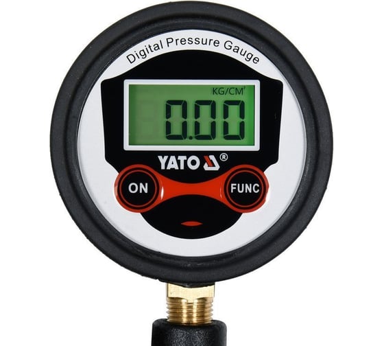 Пистолет для накачивания колес YATO цифровой манометр 0-15 Bar 0,2-0,4MPa 440mm YT-23702 371523702 092 1