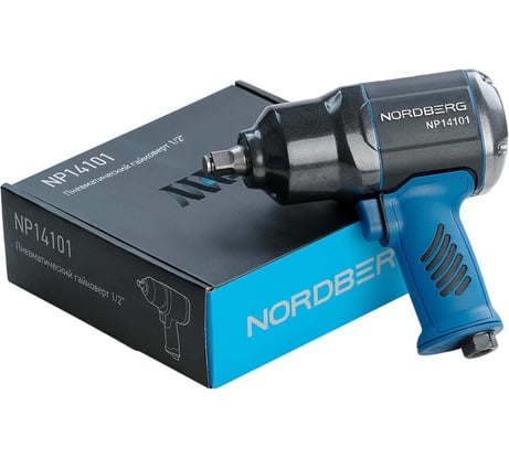 Ударный пневмогайковерт NORDBERG 1/2", 1300 Нм NP14101