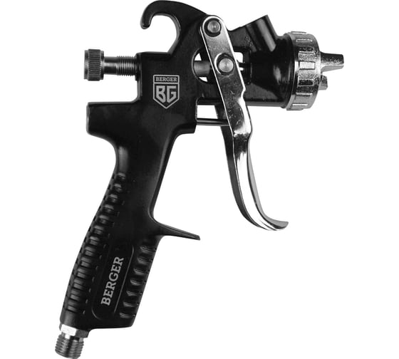 Пневматический краскопульт Berger BG ГРАУ HP 1.5 мм, верхний бачок BG1368