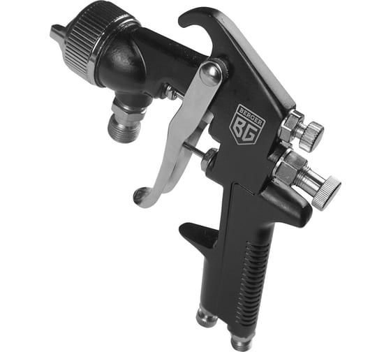 Пневматический краскопульт Berger BG БЛАУ HP 1.7 мм, нижний бачок BG1362