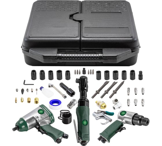 Набор пневмоинструмента с аксессуарами Rockforce 50 предметов RF-RP7850-50(50378)