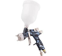 Окрасочный пистолет AVE дюза 1.3 мм, LVMP, верхний пластиковый бачок 600 мл, ключ, щетка, фильтр AF- TTS