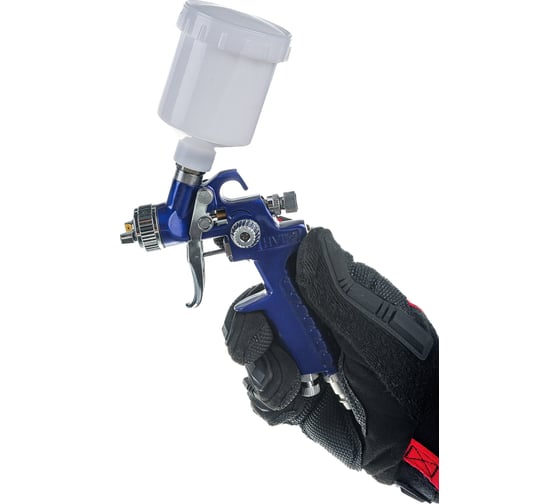 Пневматический мини-краскопульт Pegas pneumatic H2000A HVLP 1 мм 2748