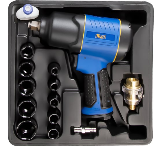 Пневматический ударный гайковерт KRAFT KT 707006 1