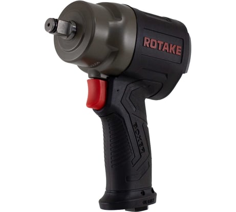 Гайковерт пневматический ударный Rotake 1/2DR, 756 Нм Twin Hammer, композитный RT-5284