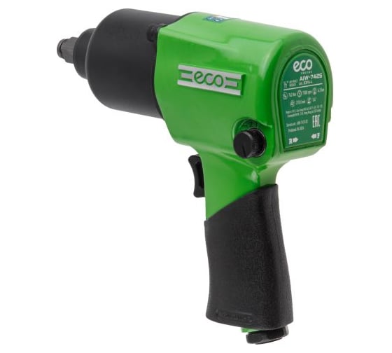 Пневмогайковерт ECO AIW-742S 1/2" EC3914-4