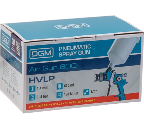 Краскораспылитель DGM Air Gun 800 DG4016-3