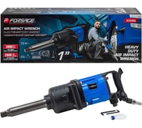 Пневмогайковерт с длинным валом Forsage 3800Н/м 1" F-82586L(47967)
