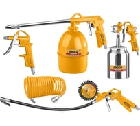 Набор пневматического инструмента INGCO 5 шт. AKT0051