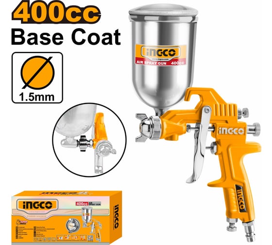 Краскопульт пневматический INGCO ASG4042