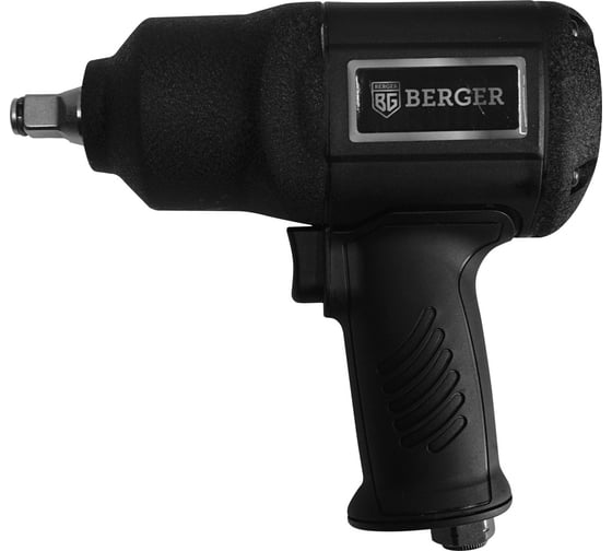 Ударный пневматический гайковёрт Berger BG Блазар 1/2", 1300 Нм BG1438