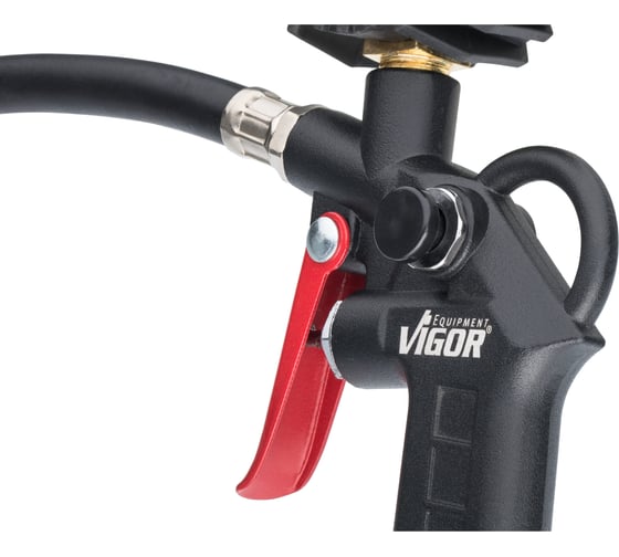 Пистолет для накачки шин HAZET с аналоговым манометром Vigor Equipment V6905