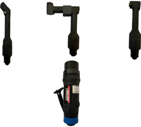 Дрель модульная SUMAKE с быстросменными угловыми головками на 360, 90, 45 ST-AD303