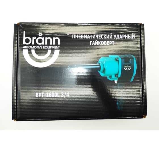 Гайковерт BRANN пневматический с удлинённым валом 1600 Нм, 3/4" BPT-1600L