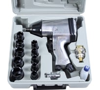 Пневмогайковерт ударный Крал 1/2" + набор головок в кейсе 5130