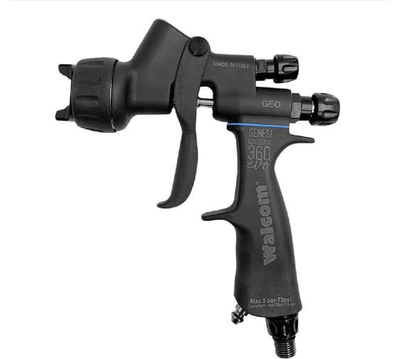 Краскораспылитель WALCOM W043013/MA1 () GENESI CARBONIO EVO 360 GEO HVLP MAORI 0,68л, сопло 1,3 993013EGM