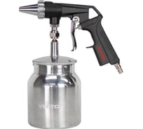 Пескоструйный пистолет VERTON Air SBG1000D/2,5 (нижний бак-1000 мл,давл-4-8 бар,расх.возд-140л/мин,сопло-2,5мм,ф штуцера-1/4) (10шт/кор) 01.21427.21442