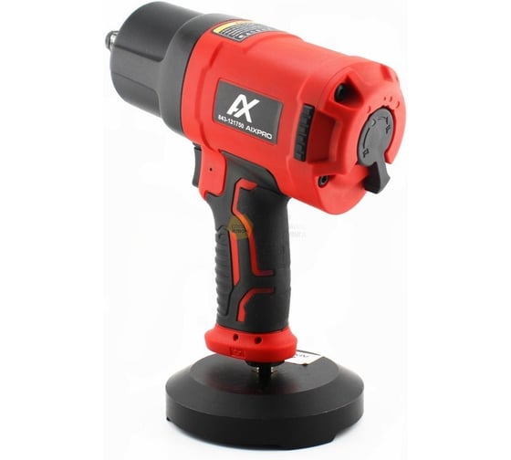 Пневмогайковерт AIXPRO 1/2", 1750 N.m. максимальное усилие, 2,15 кг, 480 л/м, композитный, 7000r/min, Twin Hammer 843-121750