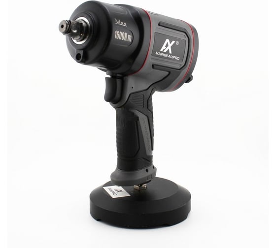 Пневмогайковерт AIXPRO 1/2", 1600 N.m. максимальное усилие, 2 кг, 390 л/м, композитный, 8500r/min, Twin Hammer 843-061600