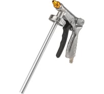 Пистолет для антигравийных и антикоррозийных составов с гибким и прямым соплом + регулятор давления KRANZ KR-16-1403