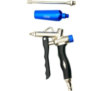 Продувочный пистолет с комплектом сопел NORM металлический, (синий) TCP-AD-60M