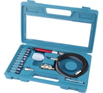 Пневматический гравер Redbo RP-7819 3 мм, 57л.мин. гибкий вал, комплект насадок 10шт, лубрикатор 38829