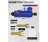 Пневмозачистная машинка с прорезиненной рукояткой Forsage F-RP7305(50339) 3