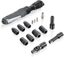 Пневматическая трещотка с набором головок 1/2" KraftWell в кейсе KRW12RW-T