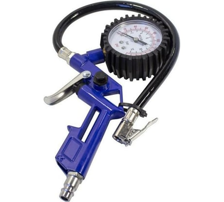 Пистолет для подкачки шин Forsage с аналоговым манометром и шлангом F-STG-27(50356)
