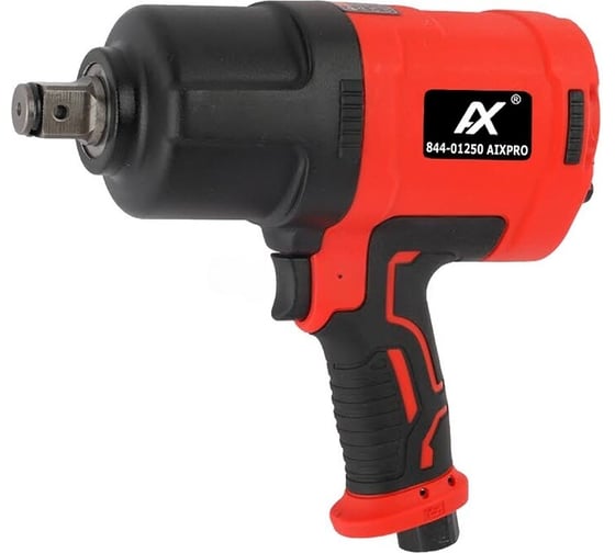 Пневмогайковерт AIXPRO 3/4, 2500 N.m. максимальное усилие, 283 л/м, композитный, 6000r/min, Twin Hammer, 3,7 кг 844-01250 1