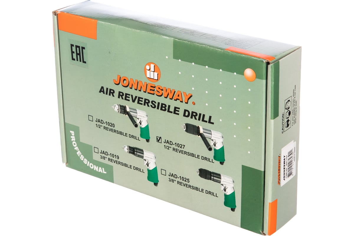 Пневматическая дрель Jonnesway JAD-1027 - выгодная цена, отзывы,  характеристики, фото - купить в Москве и РФ