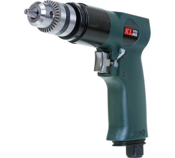 Профессиональная пневмодрель KLPRO 1800 об/мин, 10мм, 1/4 16903 KLHA705