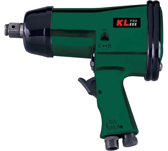 Профессиональный пневматический гайковерт KLPRO патрон 3/4, 4500об/мин, 678Hm воздушный штуцер 1/4, удар 24609 KLHA0740