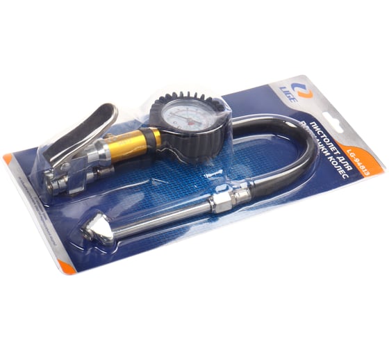 Пистолет для подкачки колес LIGE (0-16 bar, шланг 340мм) LG-94813 184670