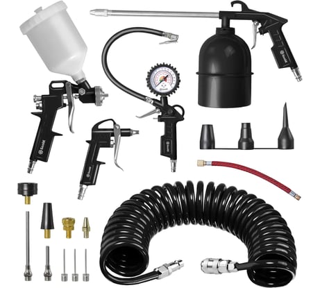 Набор пневмоинструмента для компрессора БелАК 18 предметов БАК.32141