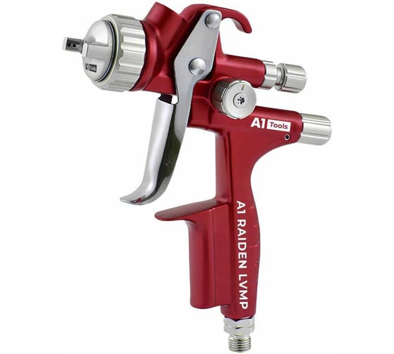 Краскопульт пневматический A1 Raiden LVMP 1.3 RED для лака Rai-1.3 1