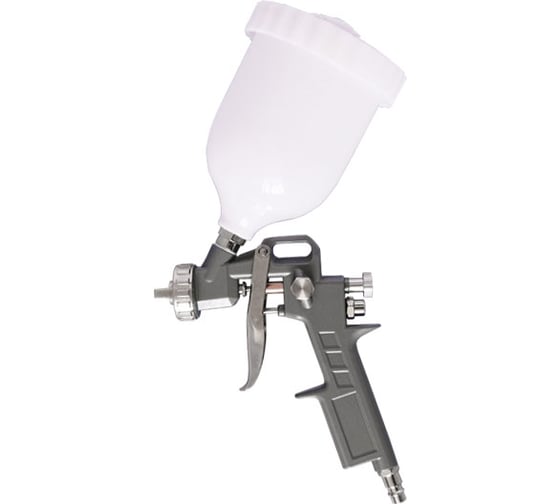 Краскораспылитель пневматический МОS-DISTAR с верхним пласт. бачком 600 ml (соп.1,8) MS-PVB18
