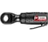 Трещотка пневматическая короткая с 4-мя адаптерами EAGLE EG1252HA, 1/4", 3/8", 1/2", держатель бит, 48 Нм В0000000205107 1