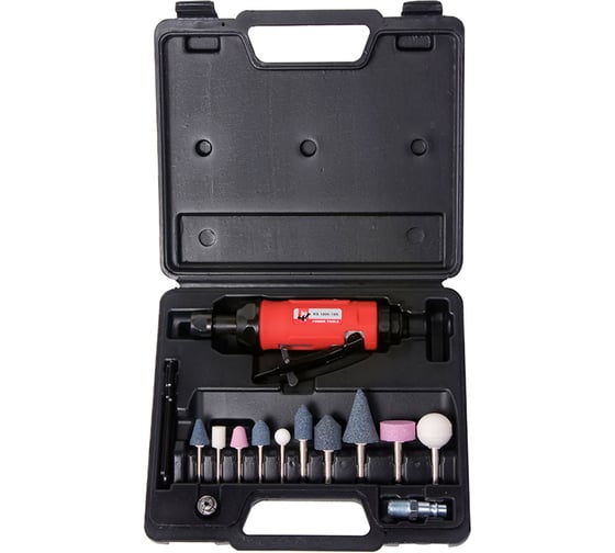 Машинка пневматическая EAGLE EG120K-19R зачистная в наборе с шарошками В0000000201284