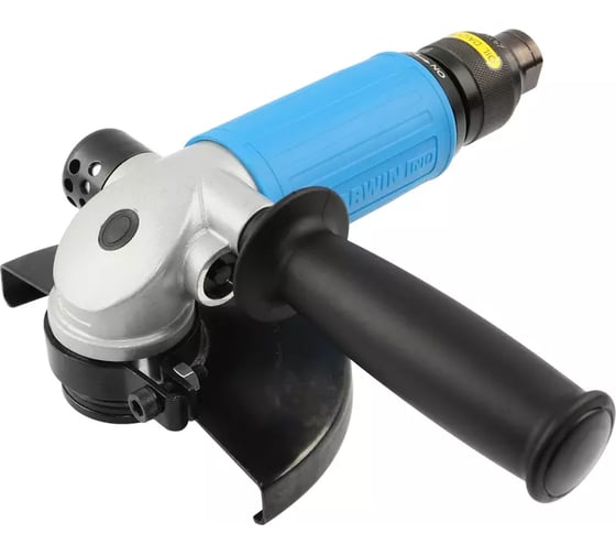 Пневматическая углошлифовальная машинка GARWIN (УШМ) c поворотным вкл., 125 мм, 12000 об/мин., 1,2 л.с., промышленная 803017-12-20