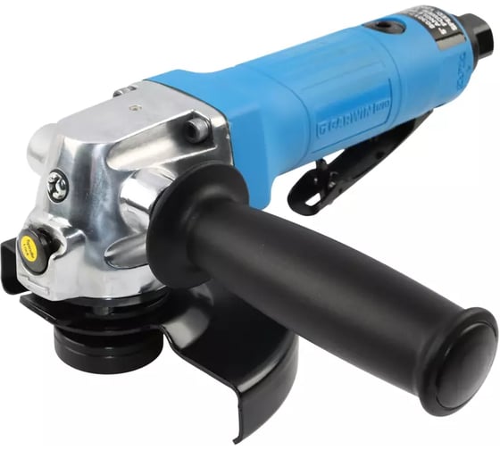Пневматическая углошлифовальная машинка Garwin (УШМ) c рычажным включателем, 125 мм, 12000 об/мин., 1,4 л.с., промышленная, M14 803017-12-11