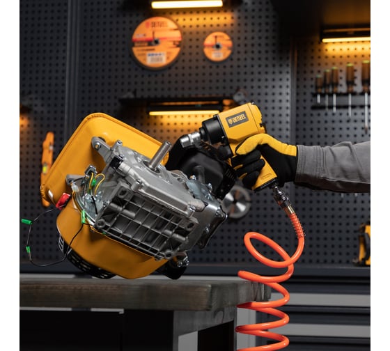 Ударный пневмогайковерт Denzel IWS550 Compact 57470
