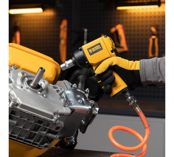 Ударный пневмогайковерт Denzel IWS550 Compact 57470