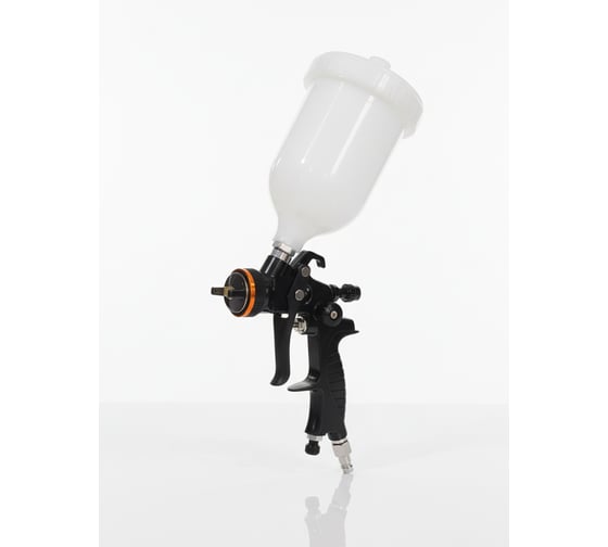 Краскопульт пневматический PROKRESSPOWER верхний бак 600 мл сопло 1,3 мм AirGun-1,3 RP Prokress power 00-00002751