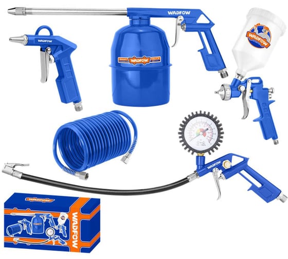 Набор пневмоинструмента WADFOW 5 шт 10 WAX1505
